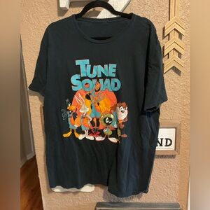 Space Jam A New Legacy Tune Squad Graphic Black T-Shirt Men’s Size XL